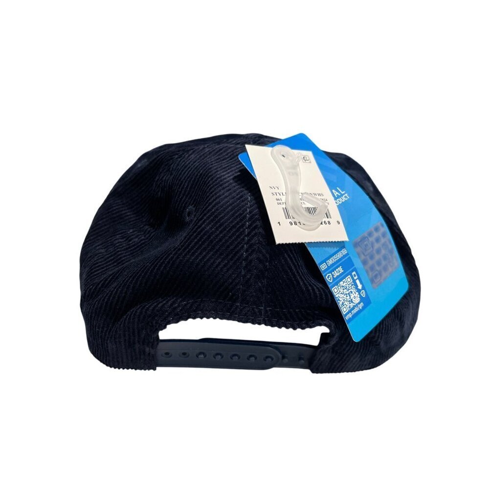 GM Official Chevrolet Navy Blue Corduroy Baseball Cap Hat NWT - Picture 5 of 7